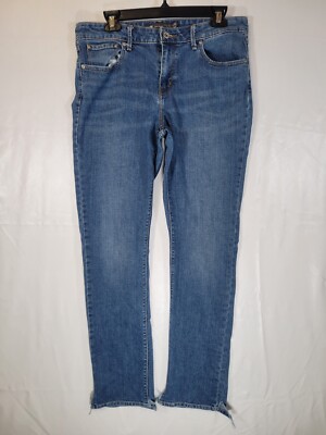 Womens Levis Jeans Classic Rise Demi Curve Slim Leg  Size 14/32