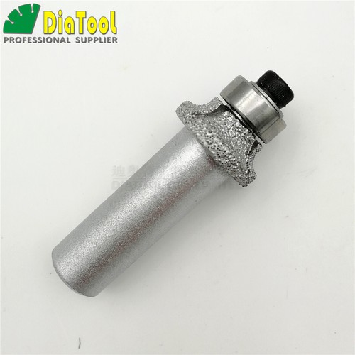 Radius 3mm Vacuum Brazed Diamond Router Bits Stone Tooling Cutter 1/2" Shank - Picture 8 of 8