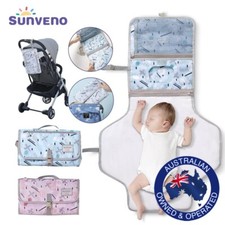 Baby Portable Foldable Reusable Waterproof Nappy Wipes Storage Changing Mat Pad