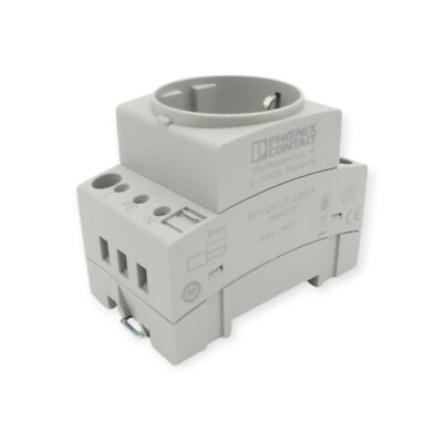 Phoenix Contact EO-CF/UT/LED/F Steckdose für Tragschiene 0804029