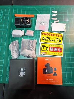 Best Dash Cam Front and Rear VANTRUE E3 3-Channel 2.5K w/ WiFi GPS Parking Mode