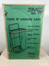 SMC #77 Yard N’ Garden Cart Two Wheel/ NEW OLD STOCK