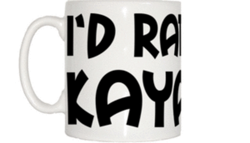 I'd Rather Be Kayaking Mug