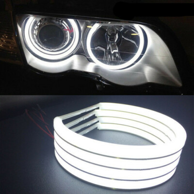 Angel Eyes Per BMW E46 - Anelli Luce CCFL Bianchi Ad Alta Luminosità, Per Modelli Coupe/Cabriolet E Sedan - Foto 8