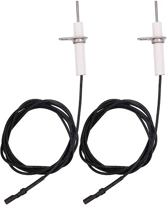 Grill Ignitor Igniter Wire Ceramic Electrode Spark Plug Ignition for Gas Burner