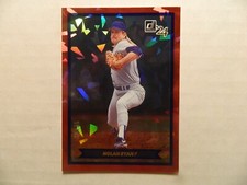2024 Donruss Action All Star Blue Cracked Ice Card of Nolan Ryan - Rangers