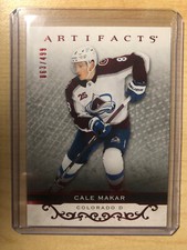 2021-22 Upper Deck Artifacts Ruby #118 Cale Makar - Colorado Avalanche /499
