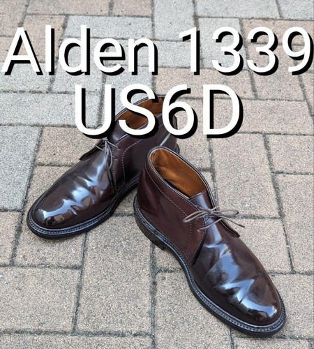 Alden shell cordovan boots - Gem