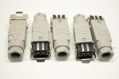 5x HIRSCHMANN STAK 3 Stecker Bügelstecker STAK3