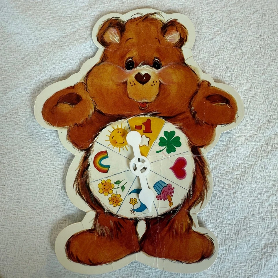 Jogo de tabuleiro vintage Care Bears 1983 Parker Brothers Missing One Happy Star nº 135 - Imagem 3 de 4