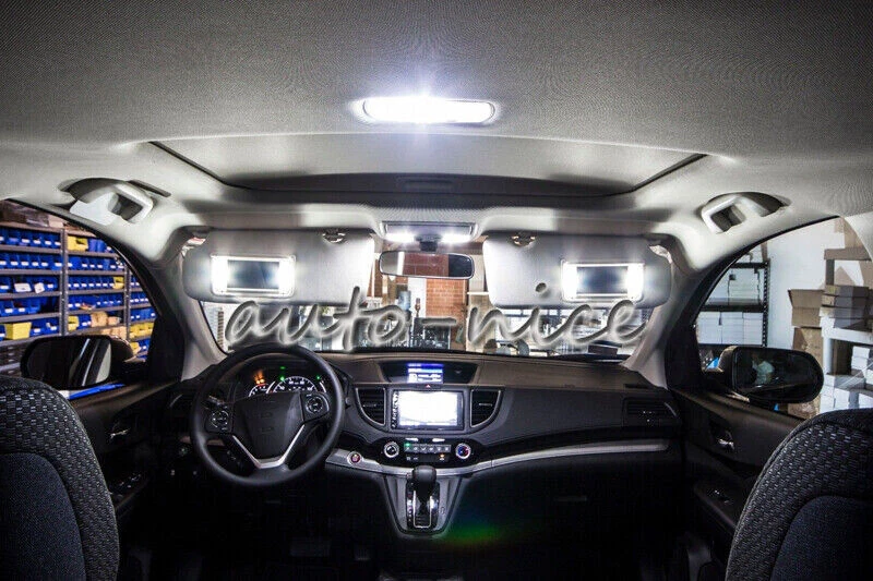 Kit de paquete de 11 bombillas blancas brillantes para Chevrolet Volt 2011-2016 luces interiores LED Foto 3 de 4