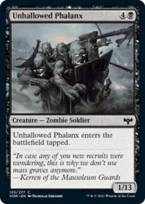 Innistrad: Crimson Vow - Unhallowed Phalanx - Foil