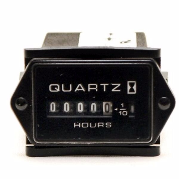 Honeywell Hobbs Boat Hour Meter 169635 | 2 x 1 Inch Black
