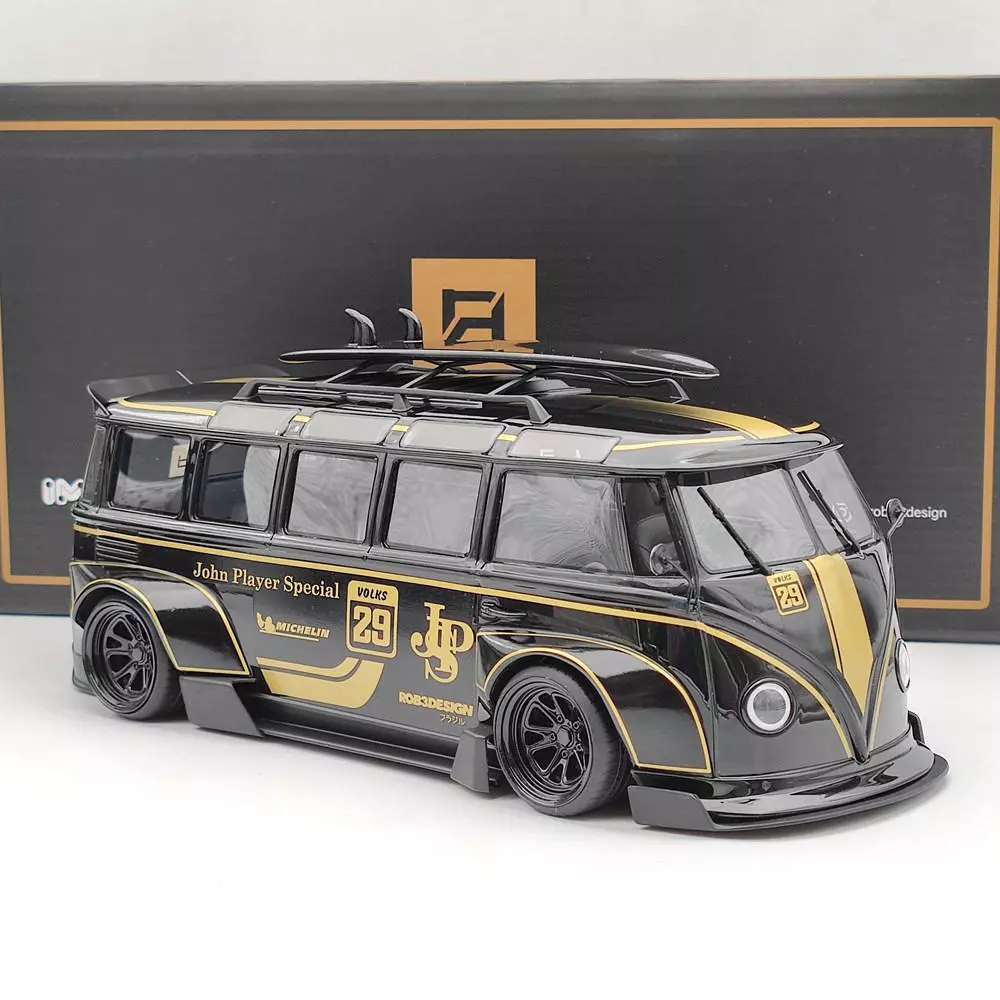 1 18 Rob3artdesign Robert Design MCE VW Beetle Van Volkswagen Volks JPS RWB Bus