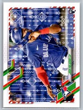 Josh Palacios 2021 Topps Holiday BASEBALL #HW3 Toronto Blue Jays RC