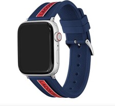 Lacoste Replacement Band for Apple Watch Petit Piqu 2050004 42/44mm Navy