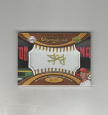 2007 Sweet Spot Signatures Ball Gold Stitching Ink /99 Felipe Lopez #SS-FL Auto