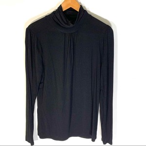 august silk mock turtleneck