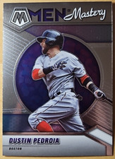 2022 Mosaic Dustin Pedroia Men of Mastery #MM-15 Boston Red Sox Baseball Card