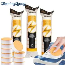 Sneaker Cleaner, Premium Dual-Sided Sponge for Cleaning & Whitening Shoe 3 Pack