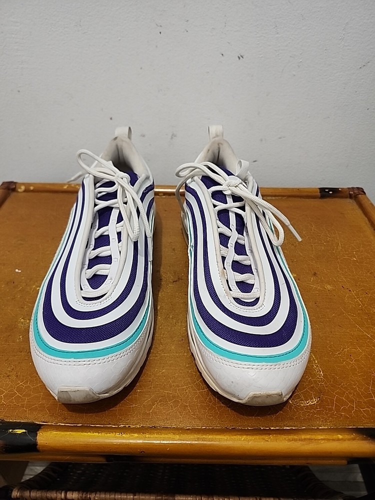 Nike Air Max 97 Ultra 17 Womens Grape White Sneakers Size 8.5 Athletic Running Shoes  