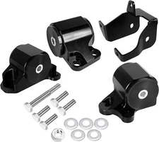 2-Bolt Engine Motor Mount Kit For 1996-2000 Civic B/D-Series Aluminum Billet New