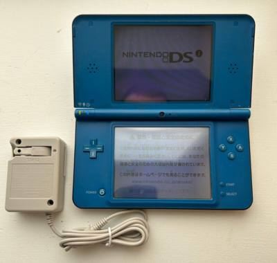 Nintendo DSi LL Midnight Blue GOOD CONDITION Japanese Version