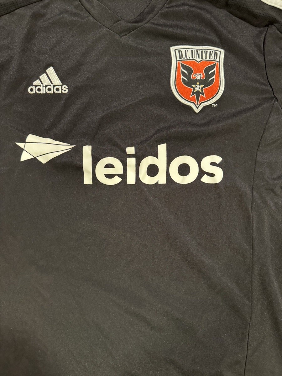 Mens Washington DC United Black MLS Soccer Jersey Shirt