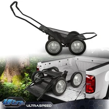 500lb Capacity Foldable Multi Use Deer Game Recovery Cart Fit For Hawk Crawler