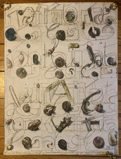 Horst Janssen "Bottoni" per Joseph Peerlings 1980 poster poster placca autografato