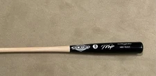 Mike Trout Signed Bat Autographed Old Hickory Angels JSA LOA