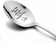 Any Day Spent With You Is My Favorite Day Funny Engraved Spoon, Friendship Gifts