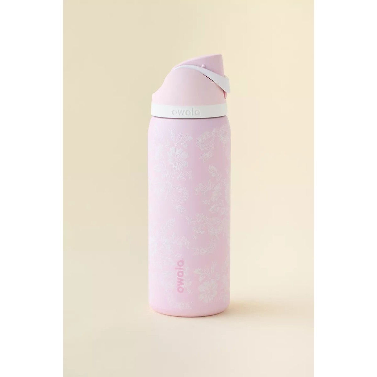 限定品　owala ピンク リボン　完売 Owala Freesip 32oz Girl Pink Ribbon Toile UO Urban Outfitters Cup