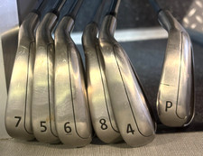 Bundle Of 6 Hippo KBS Golf Clubs - 4/5/6/7/8/P