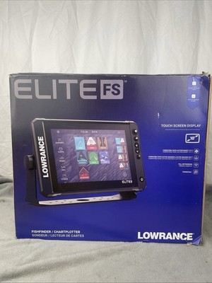 Lowrance Elite FS 10 GPS with TotalScan Skimmer M/H 455/800 Transducer