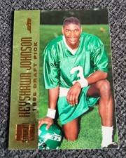 KEYSHAWN JOHNSON -  1996 Stadium Club Draft Pick RC #150  **MINT**  FREE SHIP!