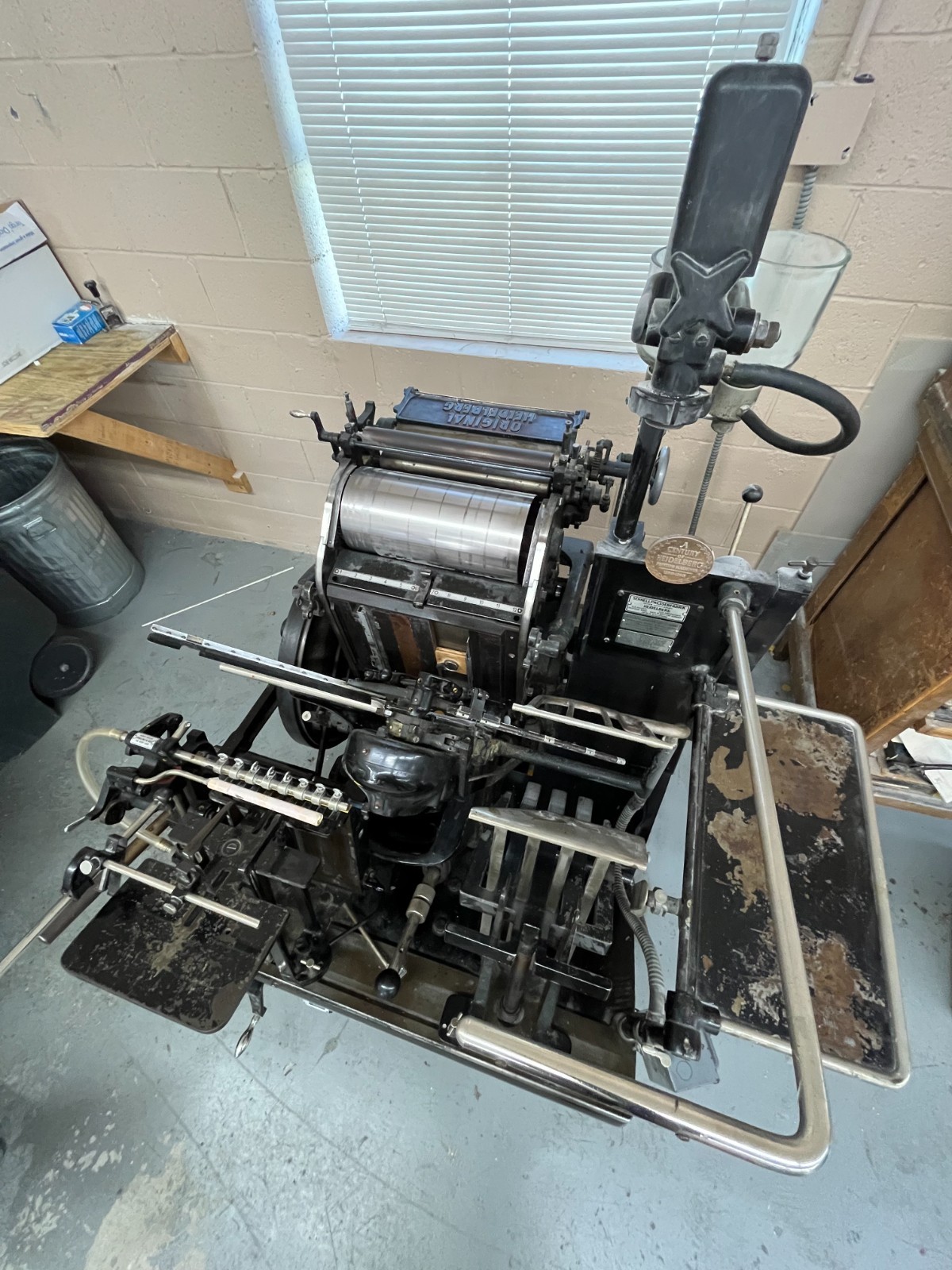 Heidelberg Windmill Letterpress