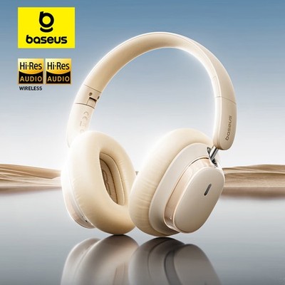 Baseus Bowie H1s Wireless Over Ear Headphones Bluetooth 5.4 ANC Spatial Audio