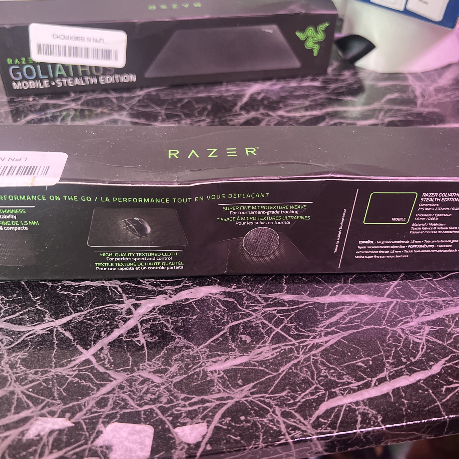 Razer Gigantus V2 Cloth Gaming Mouse Pad - Black B1 
