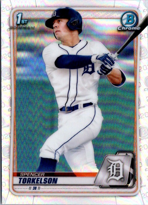 2020 Bowman Draft #BD-121 Spencer Torkelson Chrome Refractor