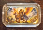 2 oz. .999 Fine Silver 24k Gold Gilded Hayleybug Mint - Griffin Lord - #4 of  10