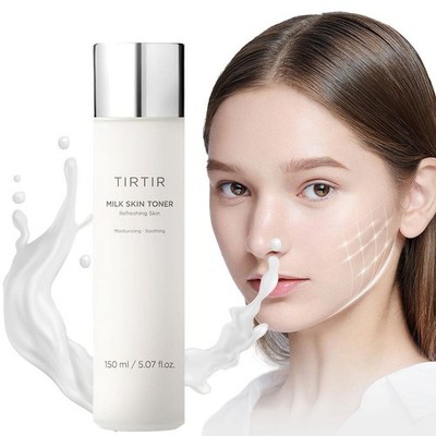 150ml Milk Toner Deep Moisturizing Instantly Glows and Brightens Sensitive Skin 