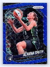 2025 Panini Prizm WNBA #101 Alanna Smith Blue Velocity Prizms