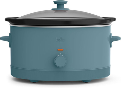 6.0 Qt Manual Slow Cooker, Ceramic Nonstick Coating, 3 Temperature Settings, Dis