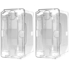 2 Plastic Watch Coffin Case for Shipping Travel Storage Container