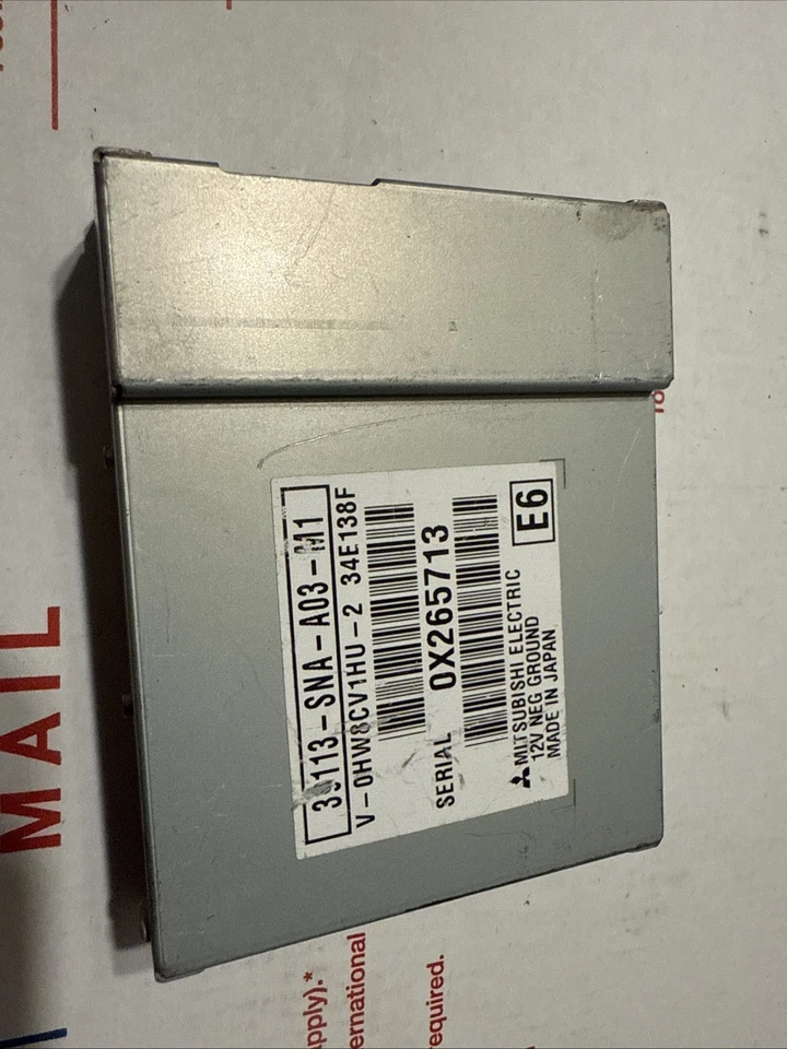 Módulo de control adaptador USB 39113-SNA-A03-M1 2009 Honda Civic Si OEM 0407 Foto 2 de 4