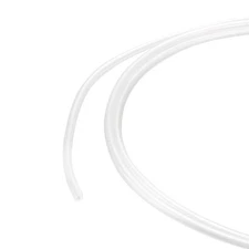 PVC Transparent Vinyl Pipe Tubing 1mm ID 1.6mm OD 10 Feet Flexible Lightweight