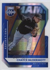 2021 Panini Elite Extra Edition Aspirations Die-Cut 62/78 Chayce McDermott 4at