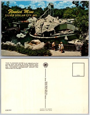 Flooded Mine Silver Dollar City MO Postcard