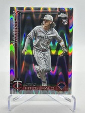 2025 Topps Chrome Update Series - Ryan Fitzgerald #USC8 RayWave Refractor (RC)